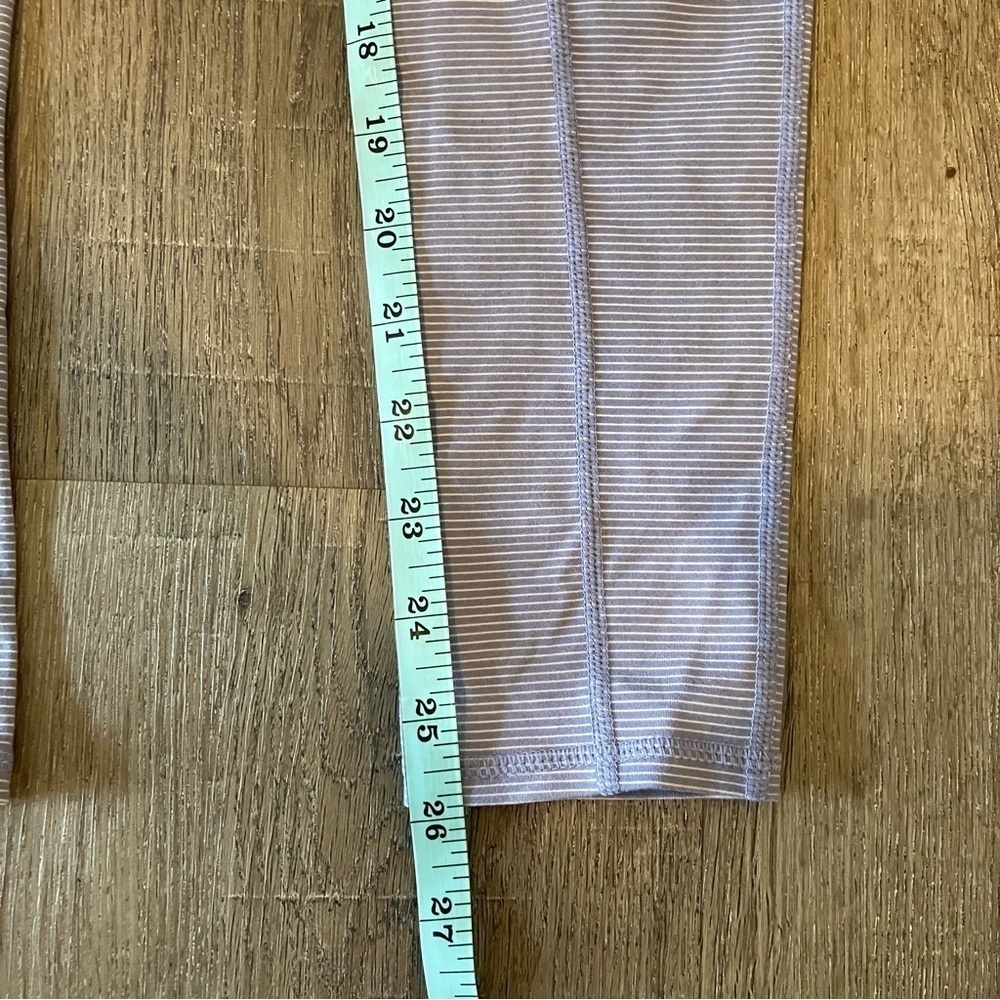 O’Neil 365 Gray Striped Leggings S EUC - Picture 6 of 9